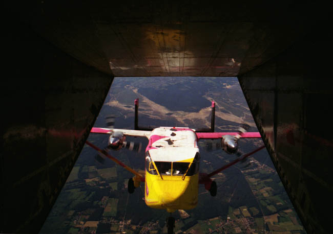 The Pink skyvan